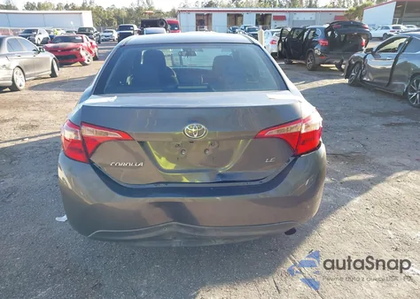 2018 Toyota Corolla Le from USA, damaged, VIN 5YFBURHE2JP799594